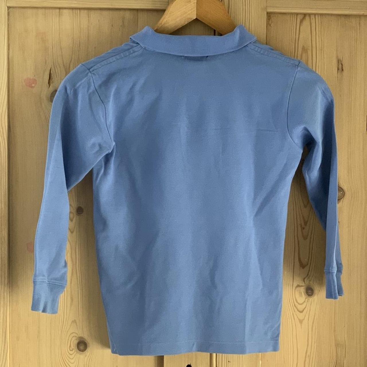 sky blue Ralph Lauren polo shirt • in good condition... - Depop