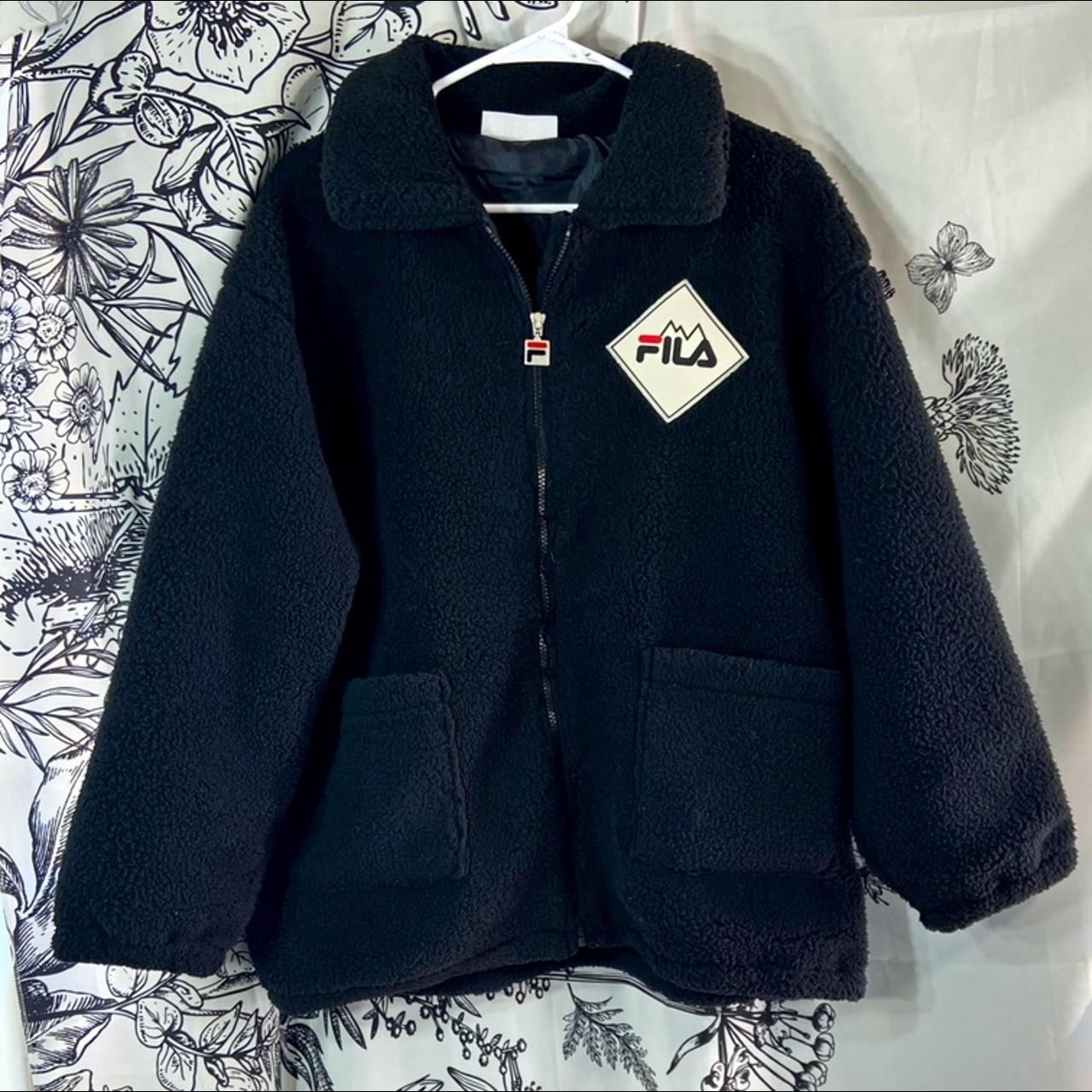 Fila diana teddy jacket sale