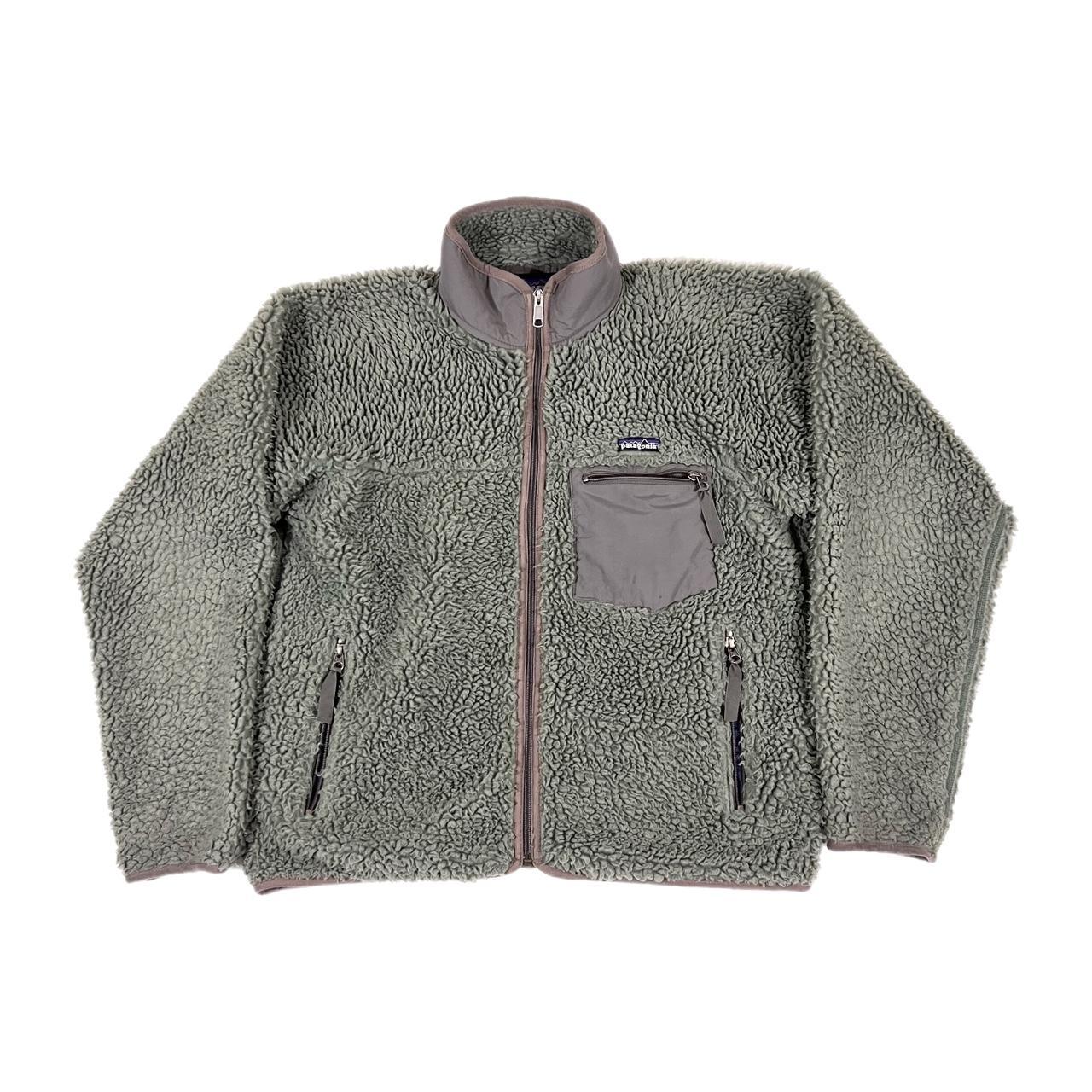 Vintage Sage Green Patagonia Deep Pile Retro X... - Depop