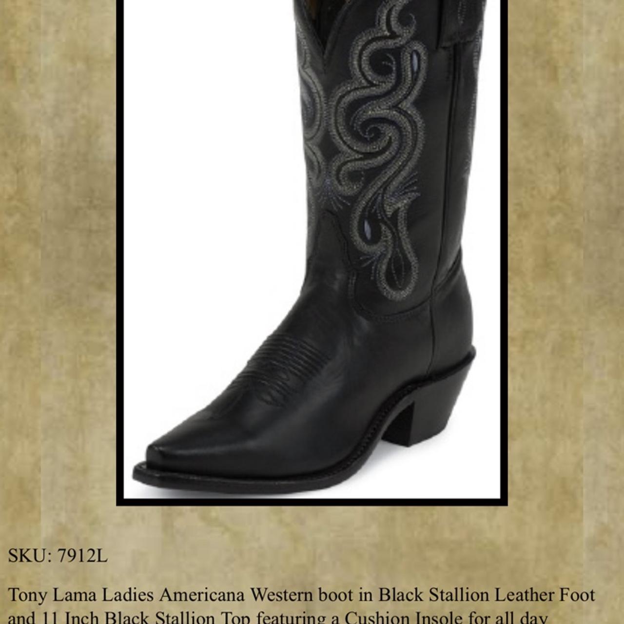 tony lama americana western boots