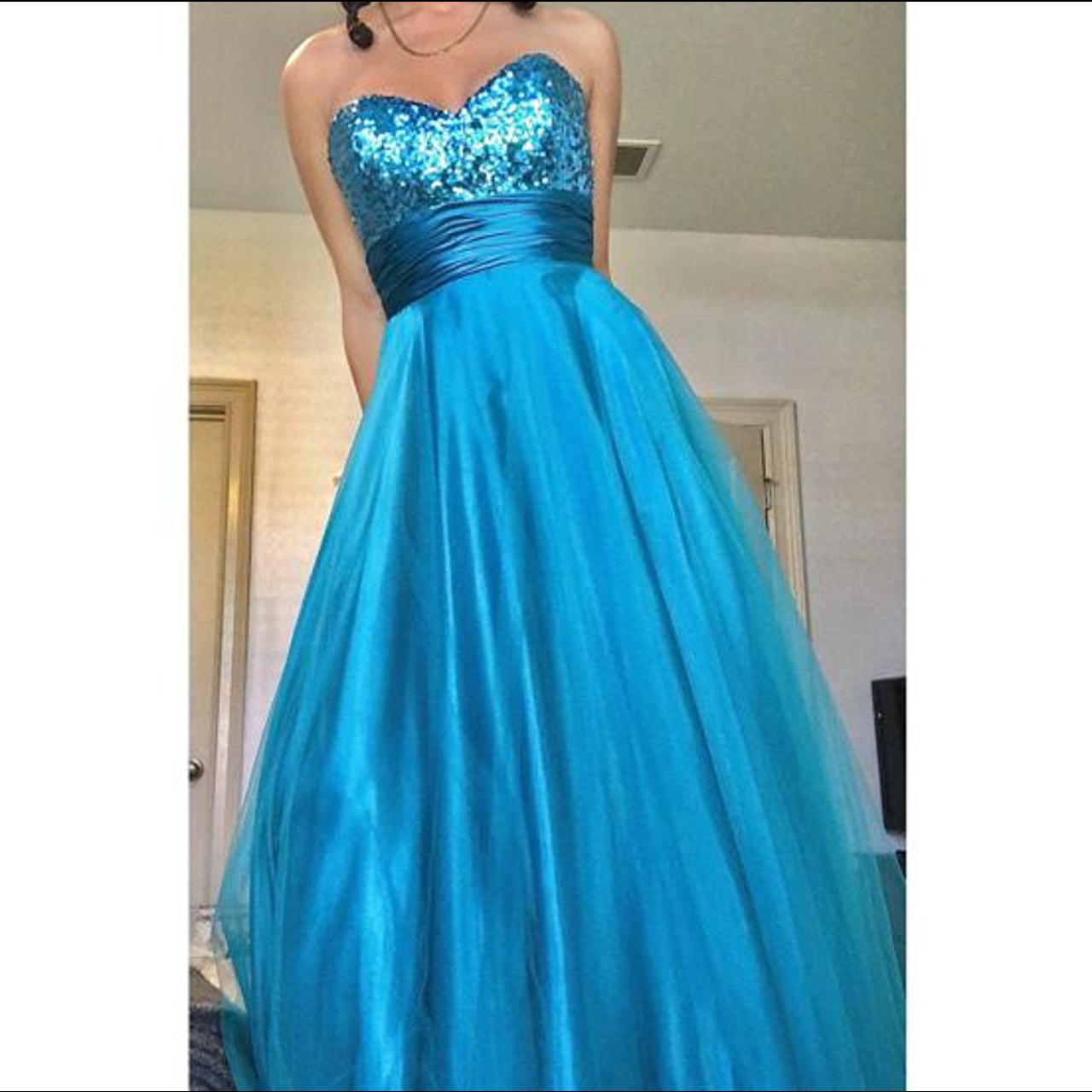 Aquamarine Sweet 16 Dress