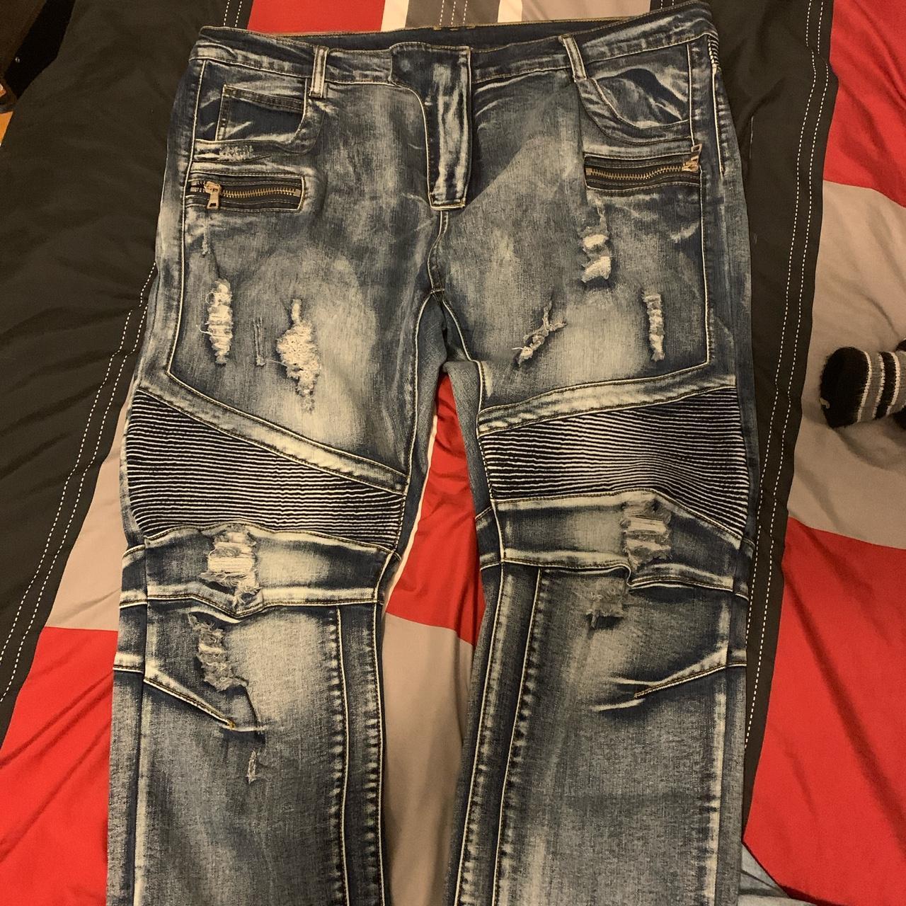 Balmain jeans - 42 to purchase - Depop