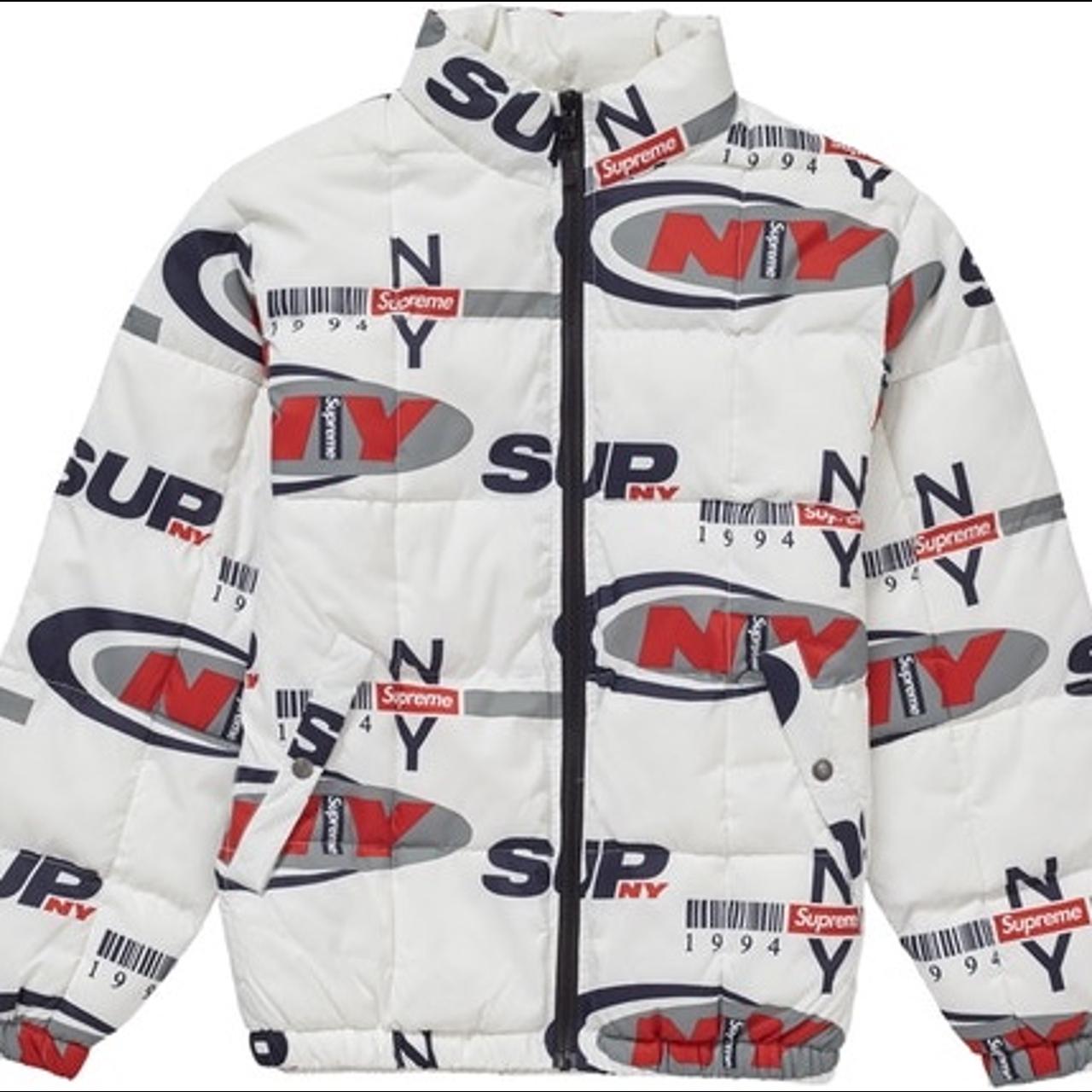 Supreme NY Reversible puffy jacket XL 2018AW... - Depop