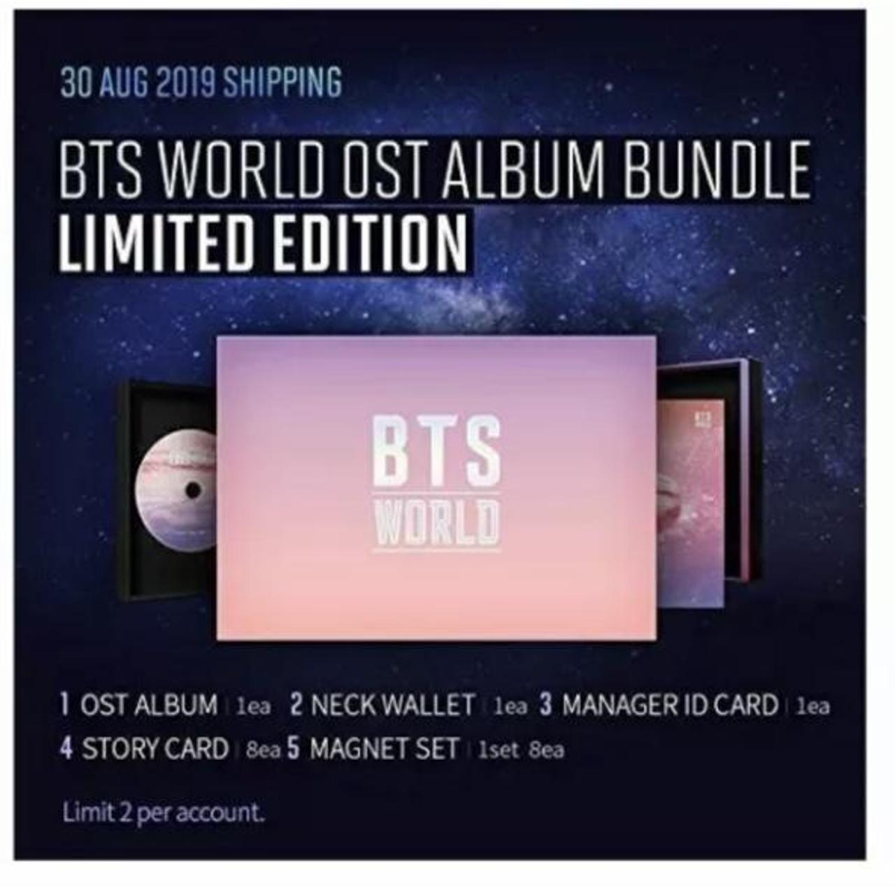 Official BTS world limited edition album BTS | Depop