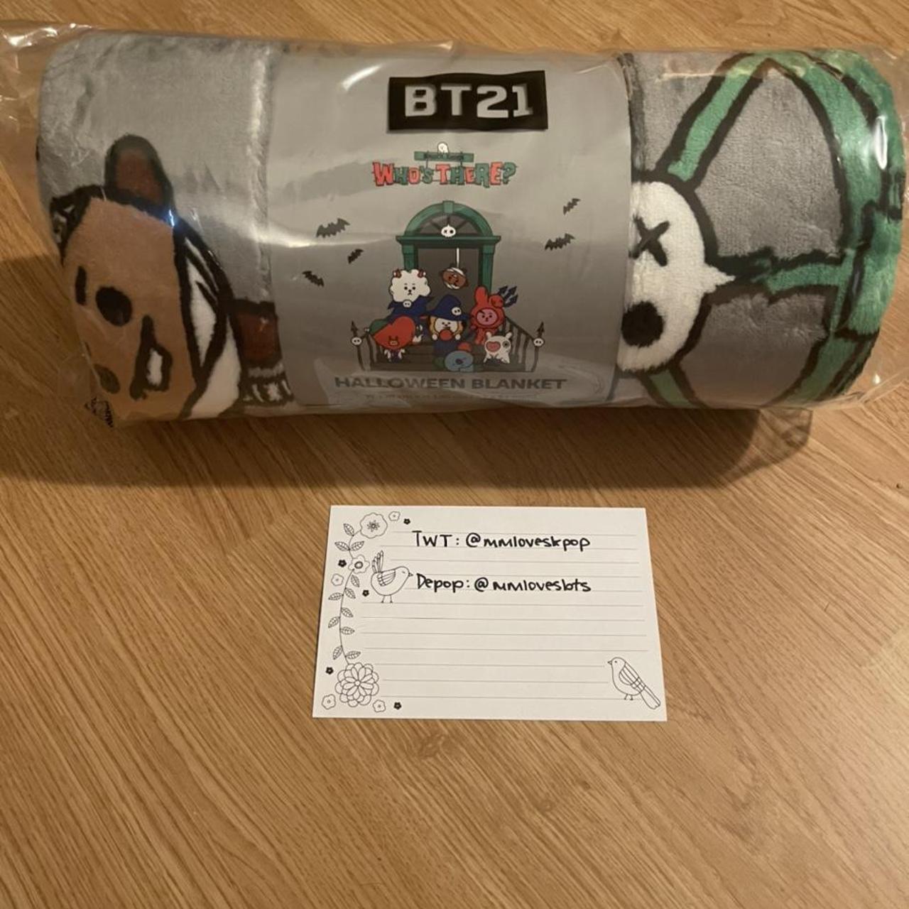 Bt21 halloween online blanket