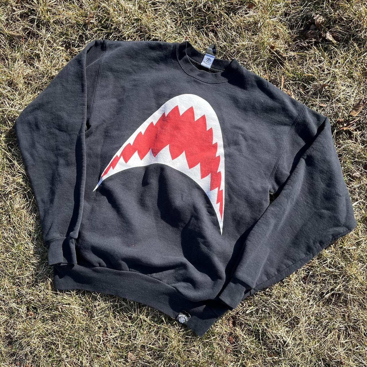 Shark hot sale mouth sweatshirt