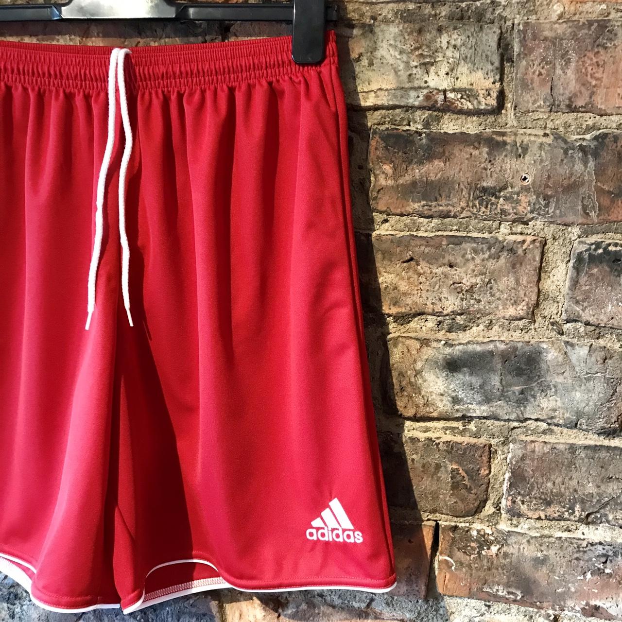 adidas climalite shorts red