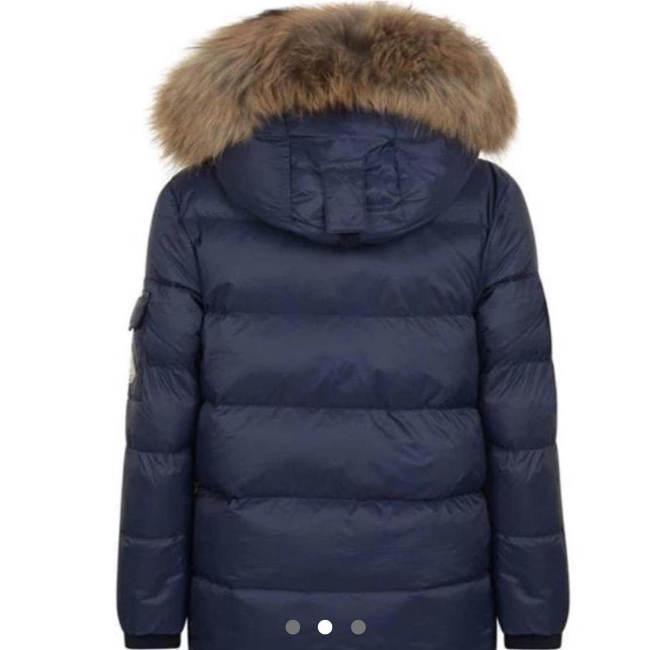 Navy on sale pyrenex coat