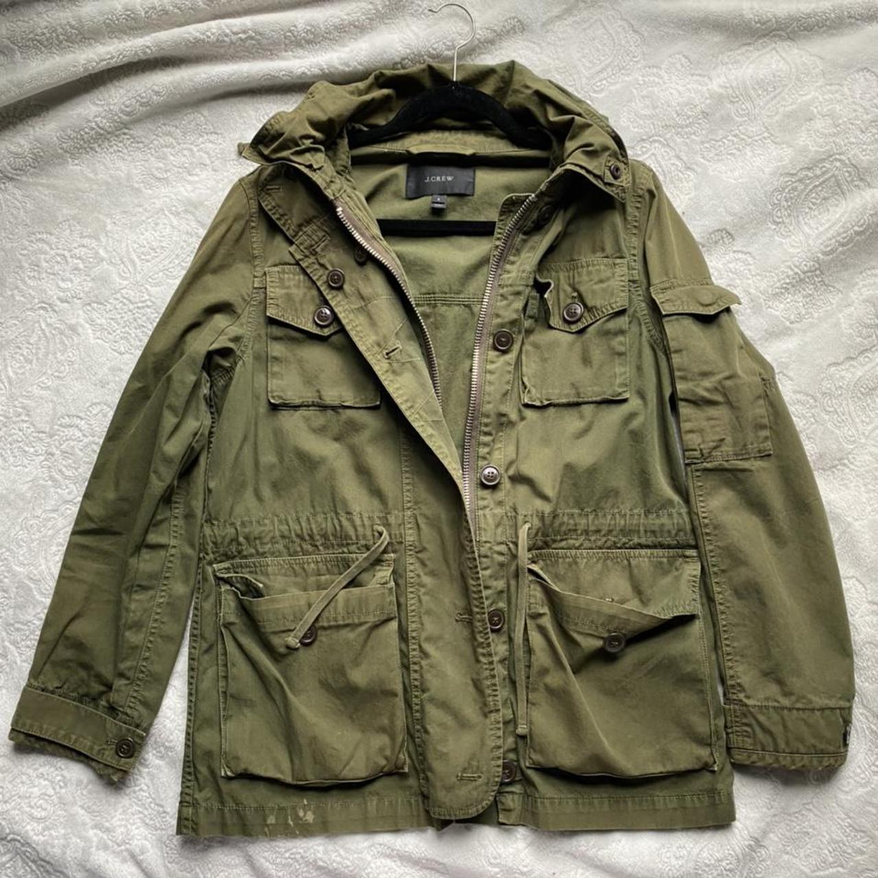 military jacket j crew