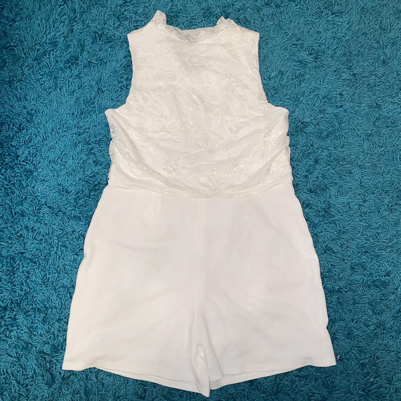 Boohoo Womens White Bodysuit Depop