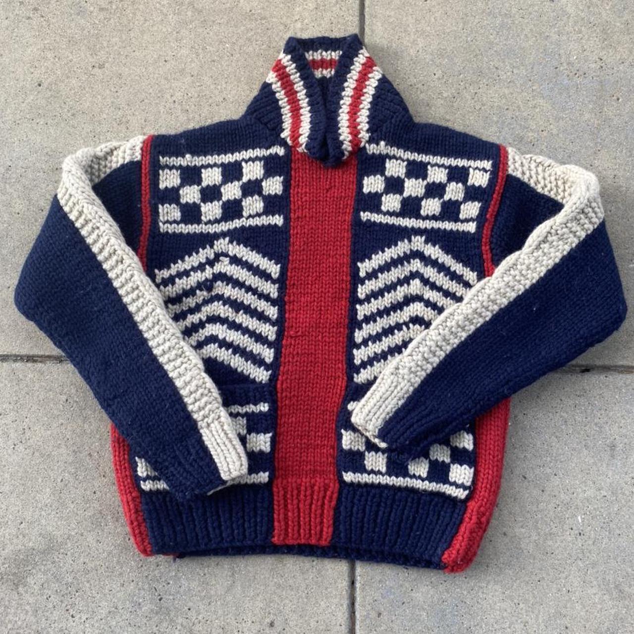 Vintage Hysteric Glamour Knit Sweater Cardigan... - Depop