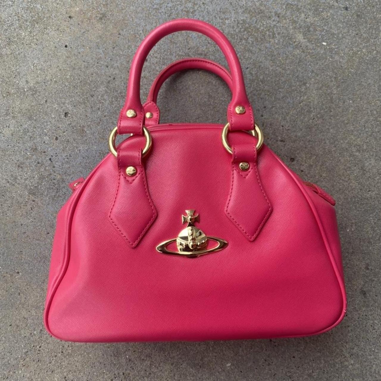 Vivienne Westwood Anglomania Handbag Purse Hot Pink... - Depop