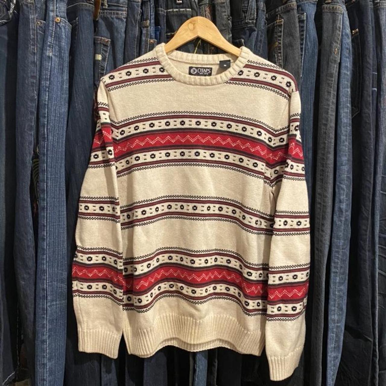 Vintage Chaps Est. 1978 Sweatshirt Sweater Knit...