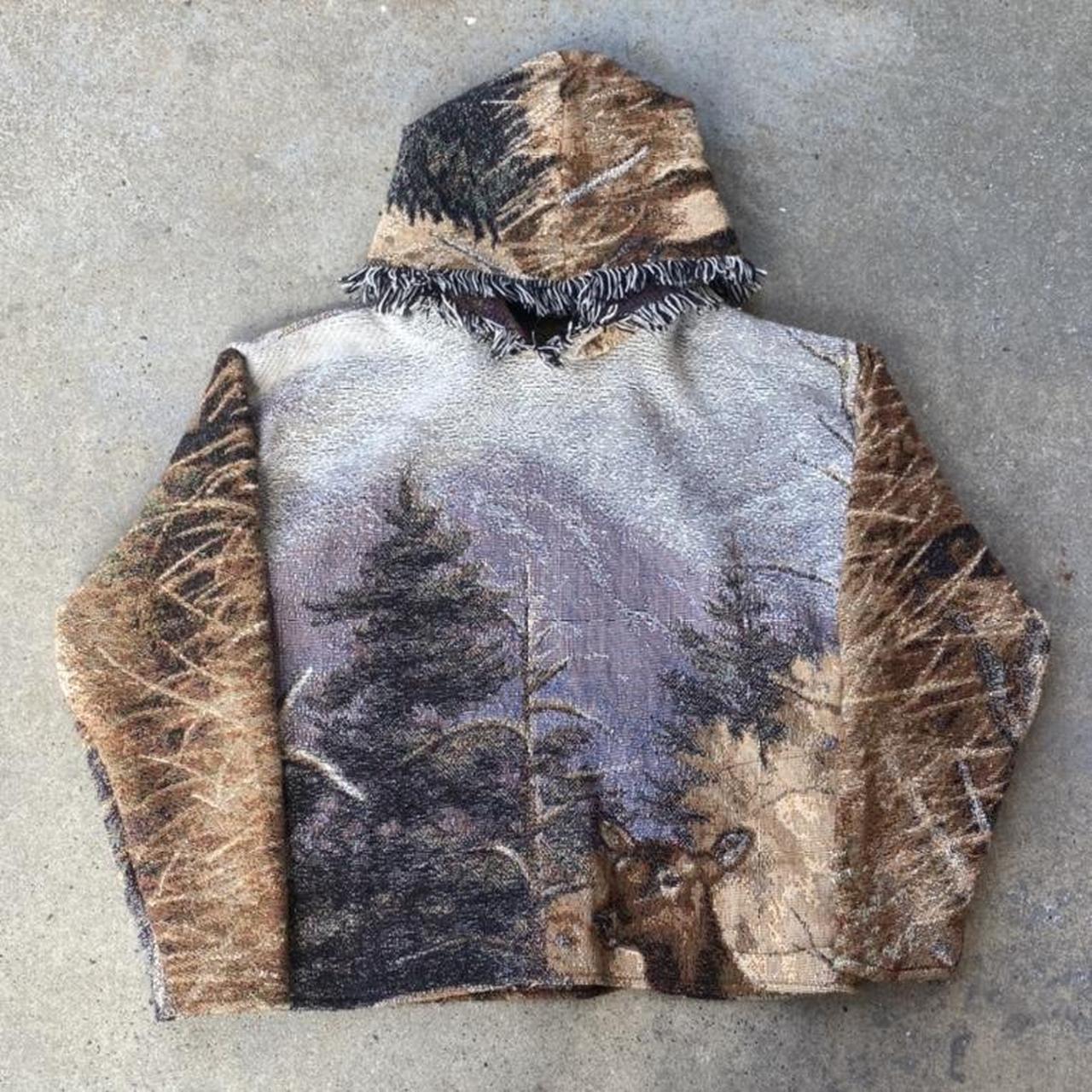 Forest tapestry hoodie