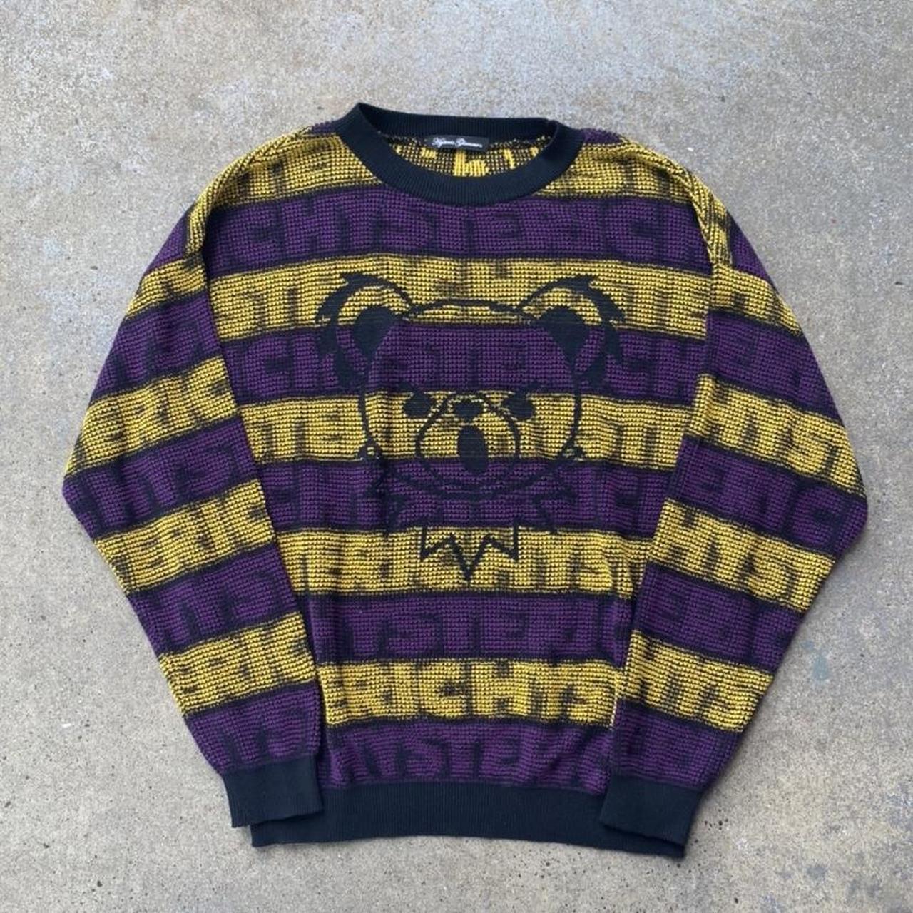 Vintage / Early 2000's Hysteric Glamour Knit Sweater... - Depop