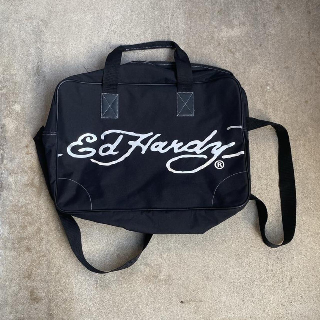 Vintage Ed Hardy Geisha & Phoenix Tote Bag | Bags, Tote bag, Hardy