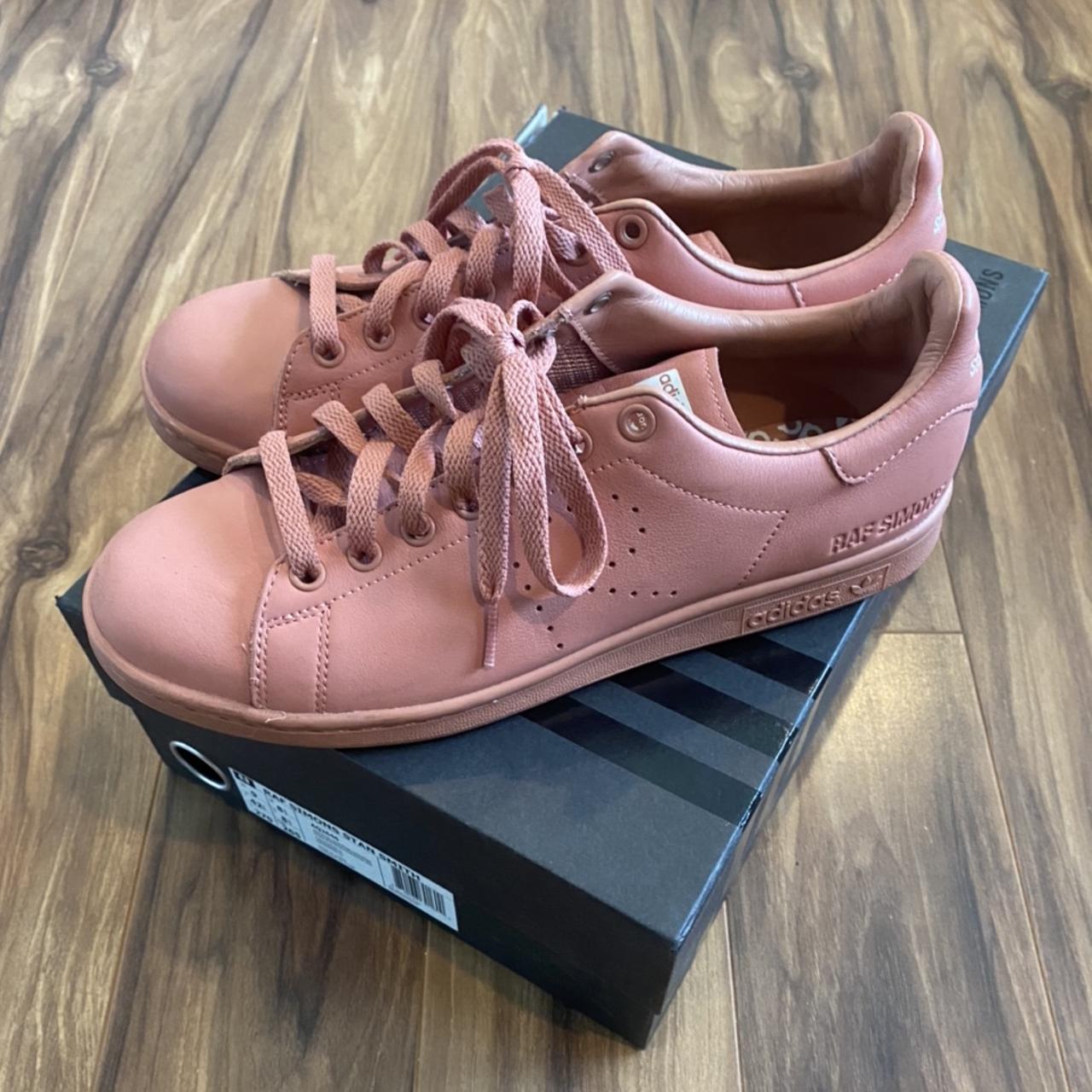 RAF SIMONS x ADIDAS STAN SMITH ASH PINK 9 10