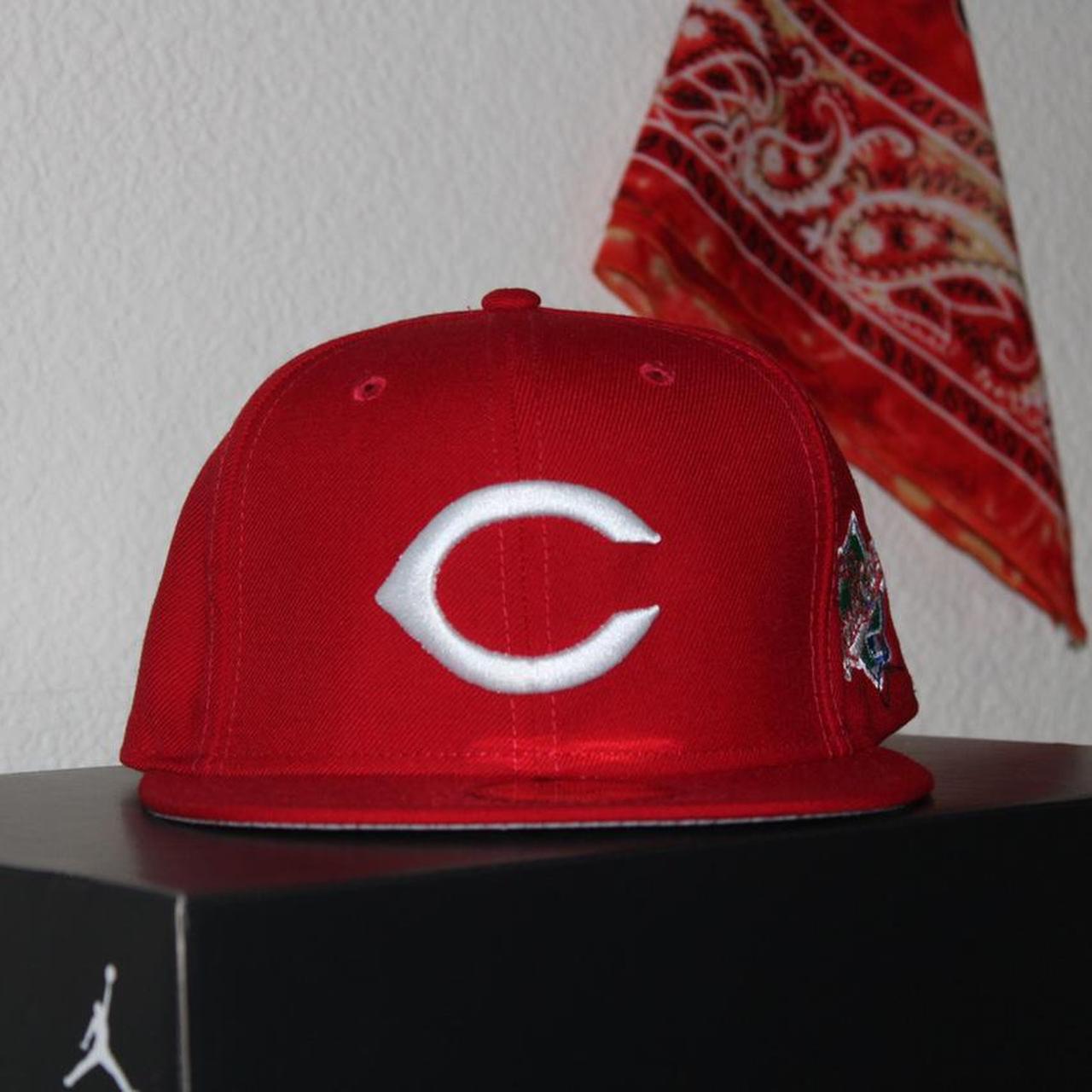 Cincinnati Reds 1990 World Series 59FIFTY New Era Red Fitted Hat