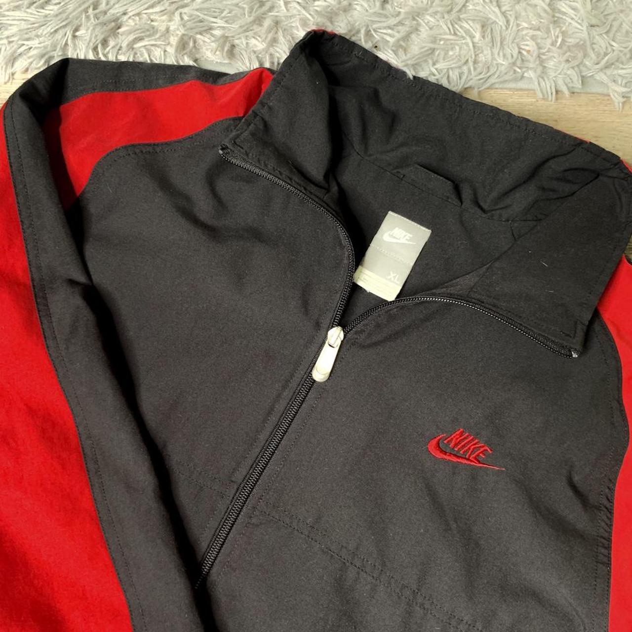 Vintage Early 2000s Nike Track Jacket - Depop