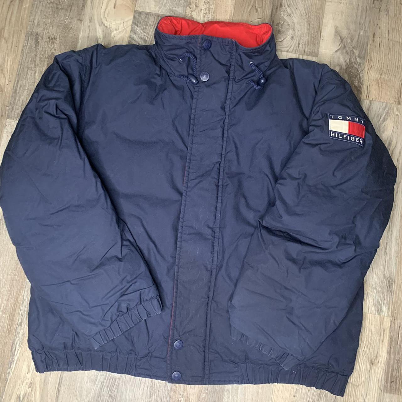 Tommy Hilfiger Men's Navy and Red Jacket (2)