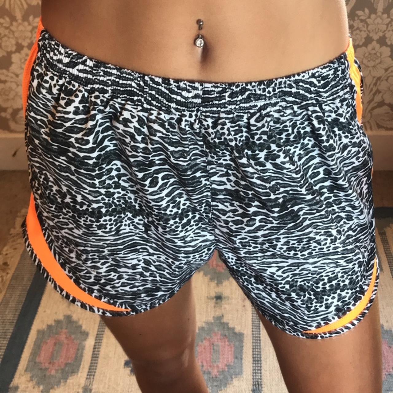 nike running shorts leopard