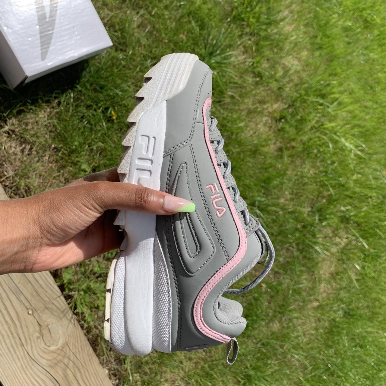 Fila disruptor clearance grey