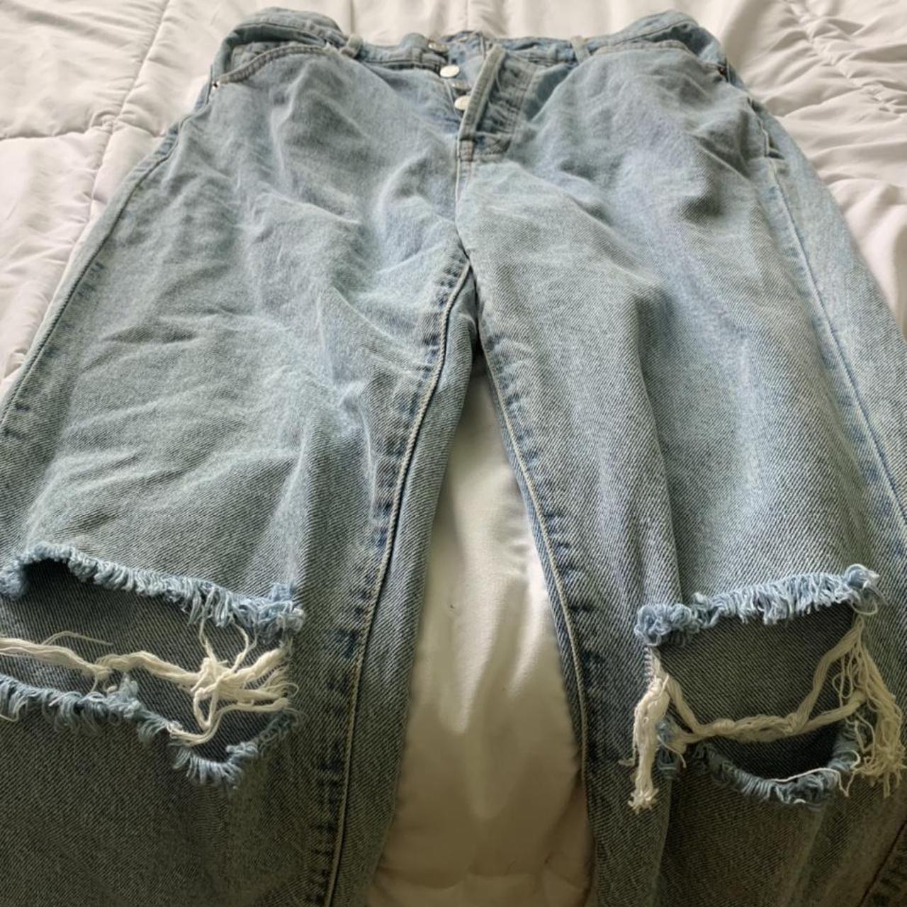 pacsun high rise straight jeans, these are in great... - Depop