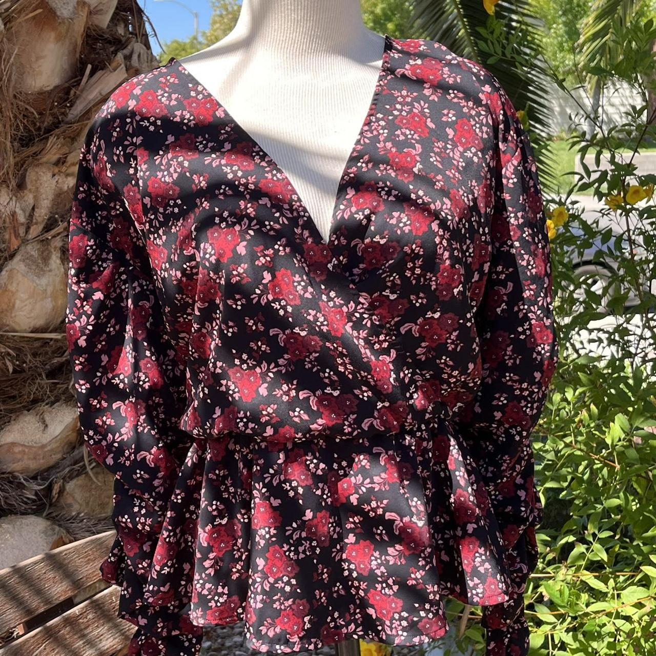 Product Image 3 - Floral Print Long Sleeve Blouse