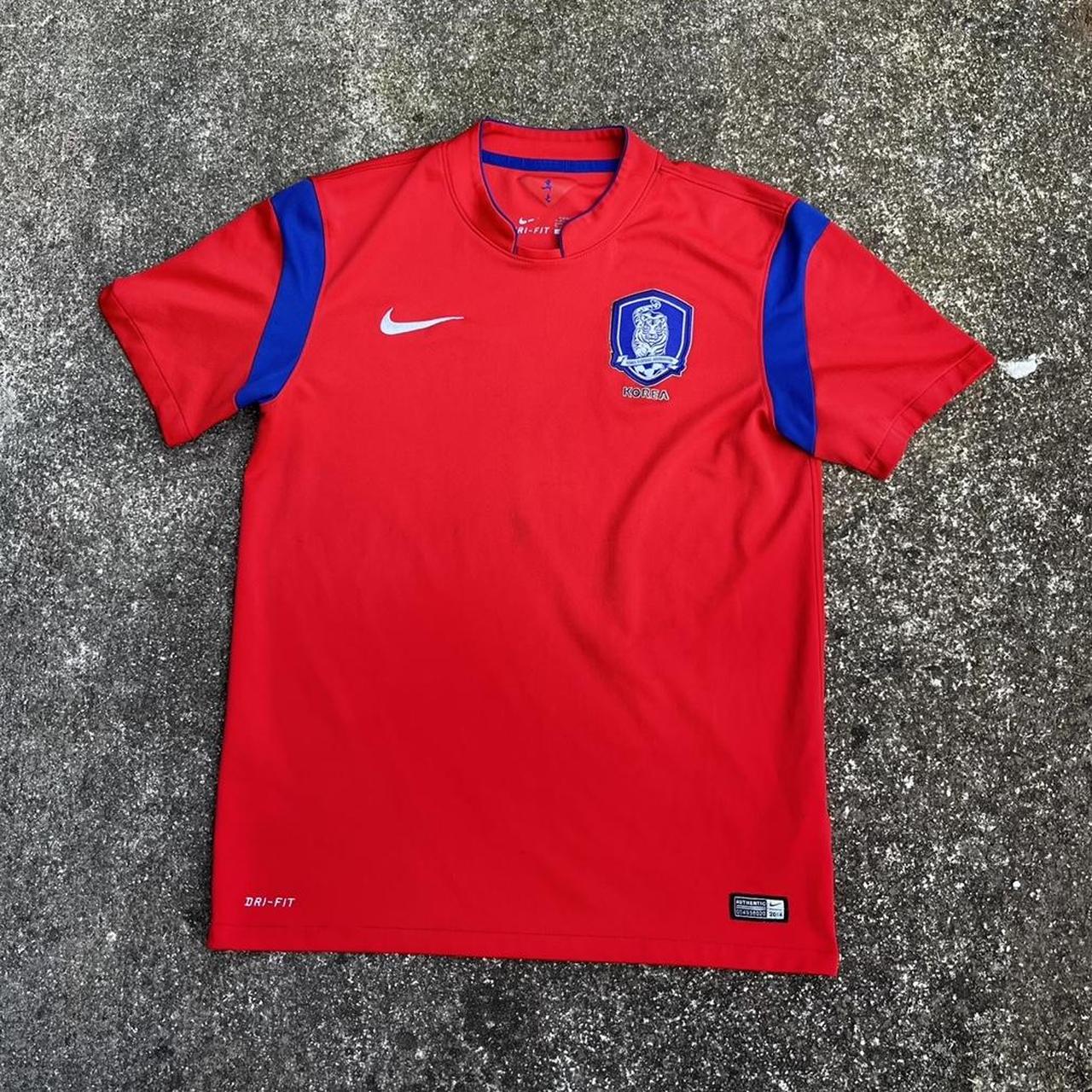 Nike South Korea Soccer Jersey (2014) #koreajersey... - Depop