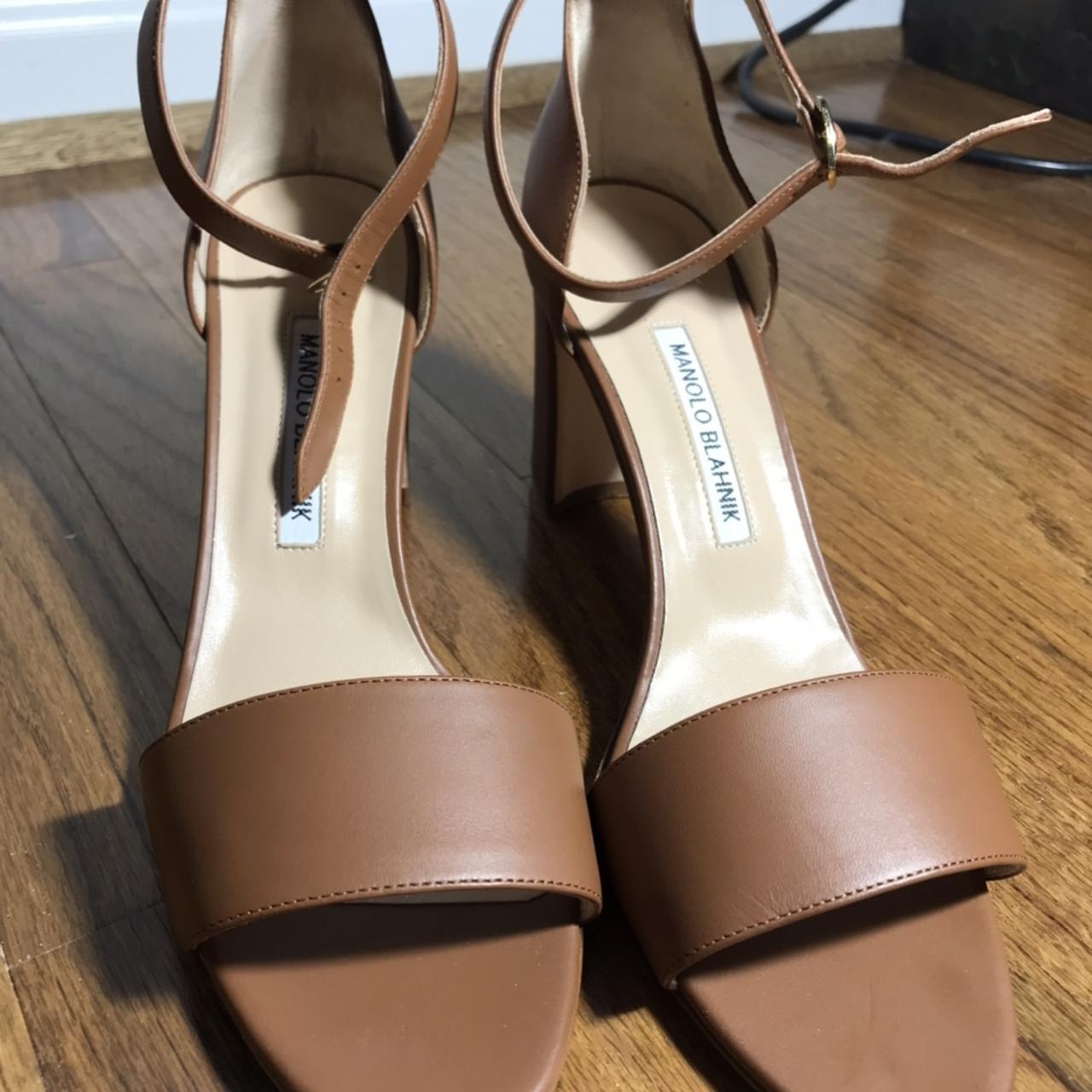 almost brand new manolo blahnik shoes. i wore them | Depop