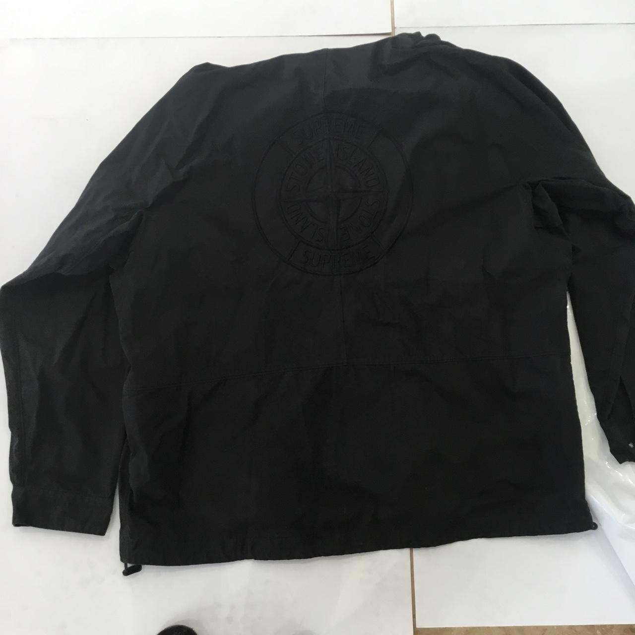 Supreme stone island riot mask camo black jacket... - Depop