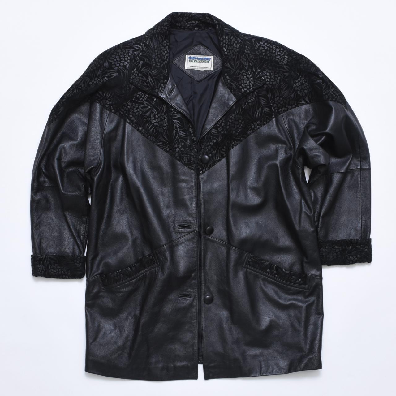 Fitz wright leather on sale coats