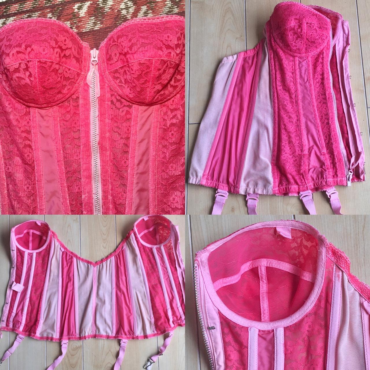 Vintage Corset / Girdle / Bustier From The 1950s... - Depop