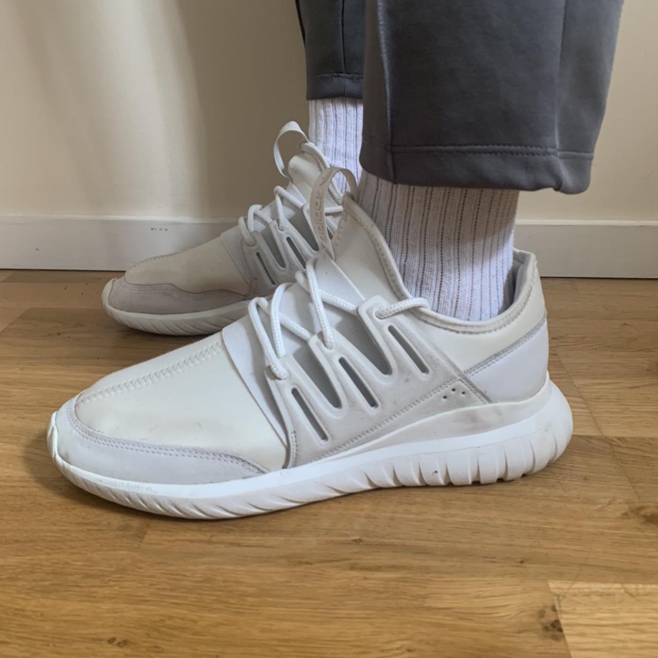 adidas tubular white mens
