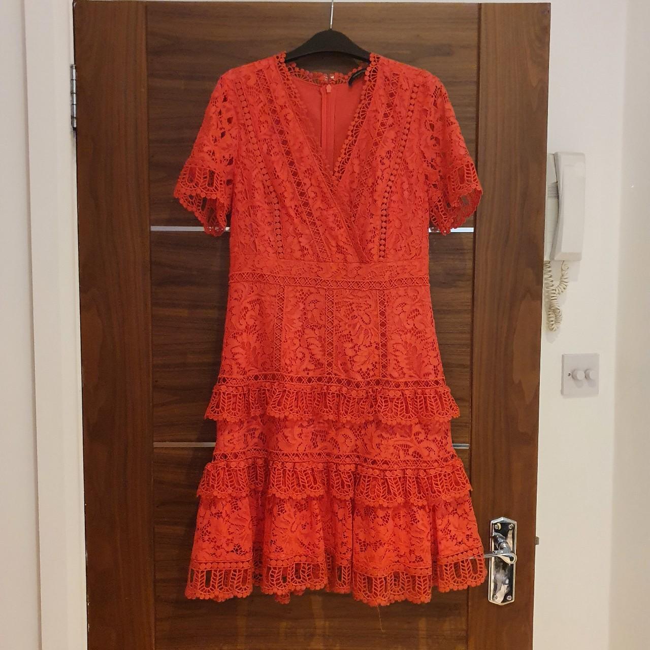 French connection outlet coral dress