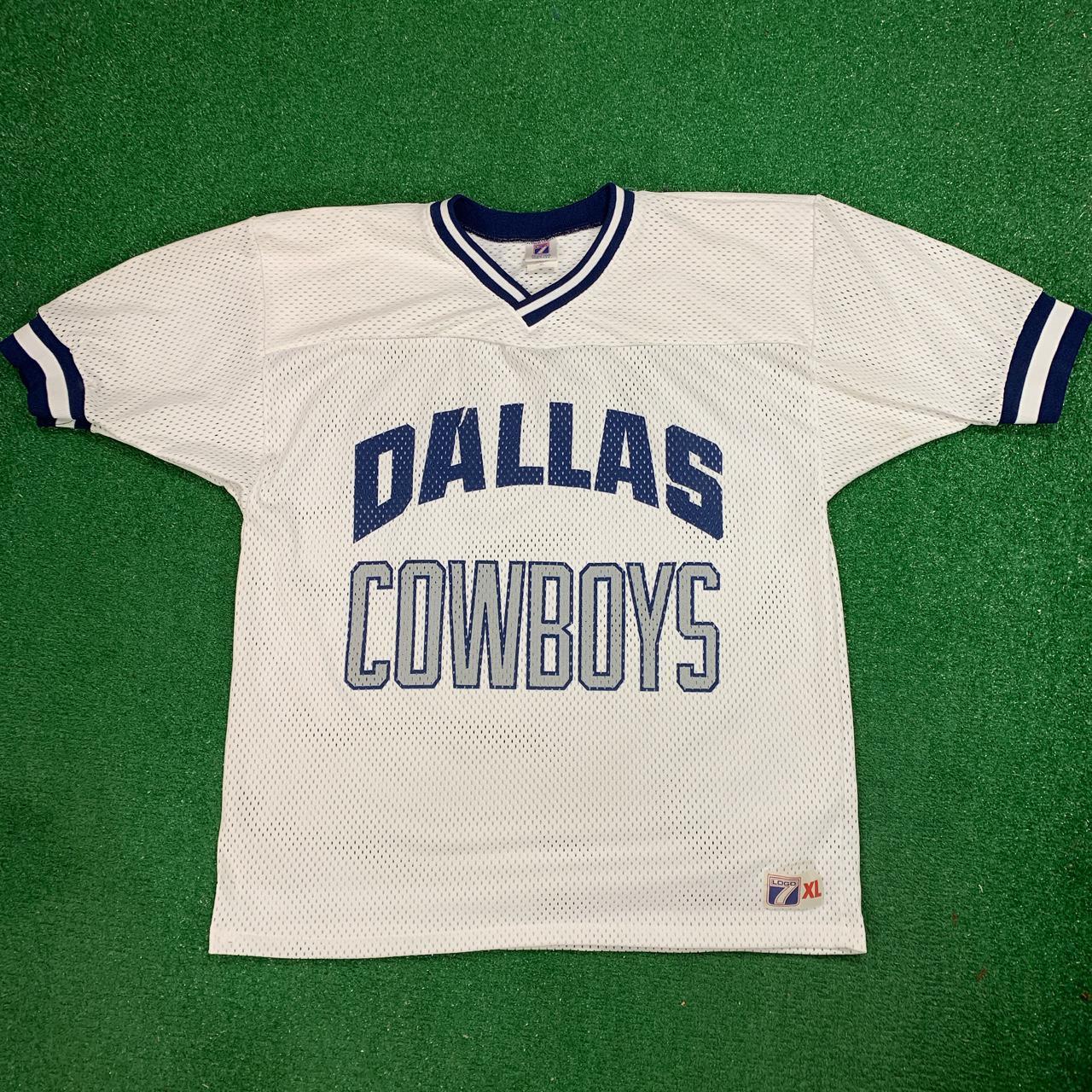 Ultra Rare Dallas Cowboys Logo 7 Jersey. Size XL. In - Depop