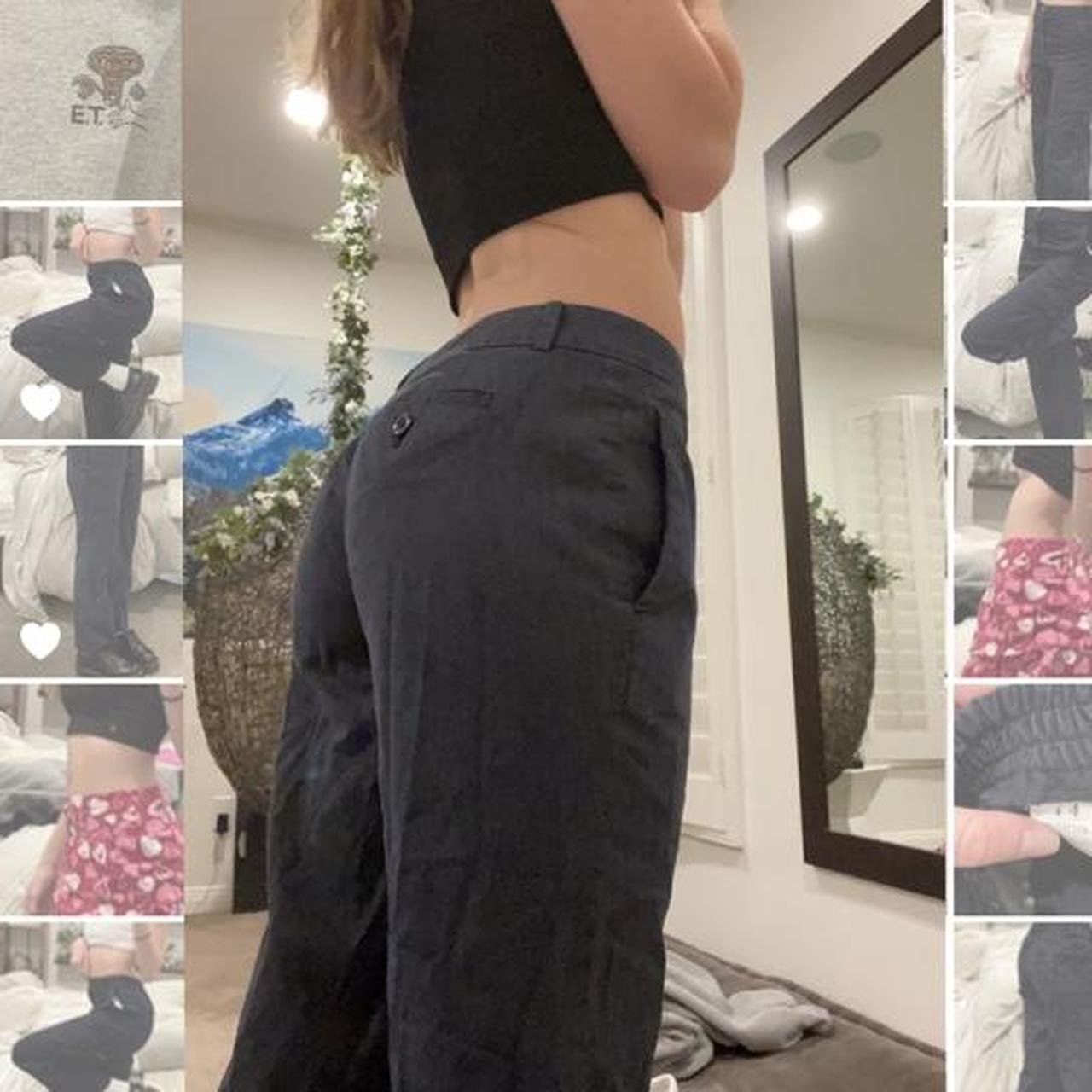 Size 0 low rise pants from Loft. For reference I’m a... - Depop