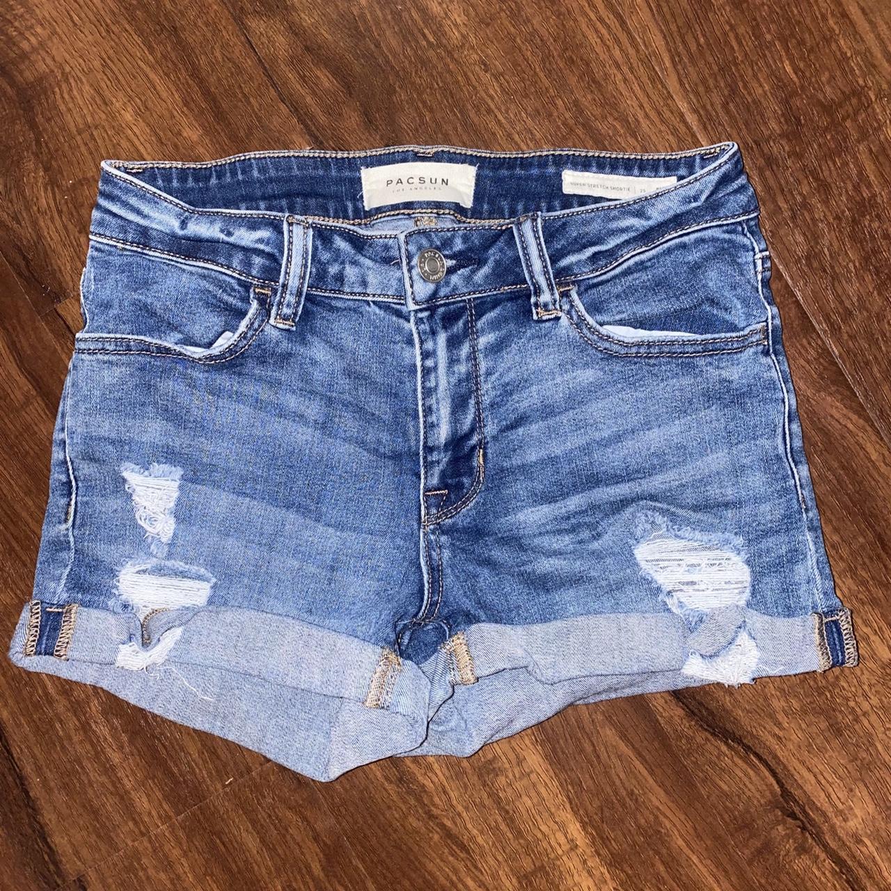 PacSun super stretch shorttie shorts -good... - Depop