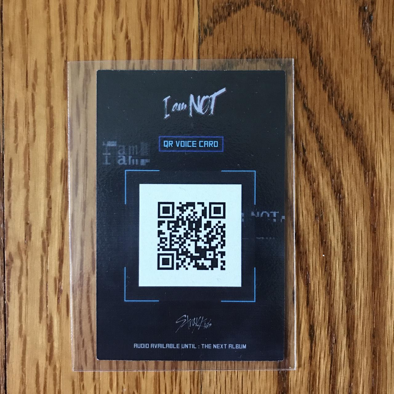 Stray Kids 激レア！I am NOT QR Voice Card Stray Kids Felix Photocard | I am NOT | eBay