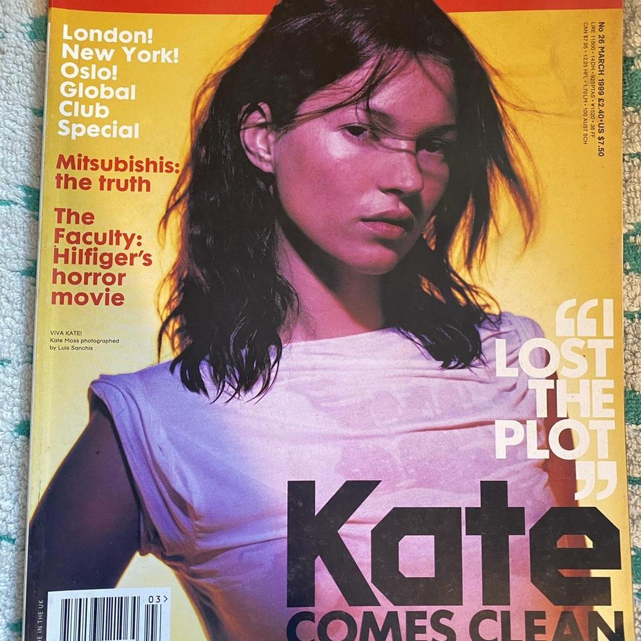 Kate Moss, The Face , March 1999, #katemoss #theface #90s