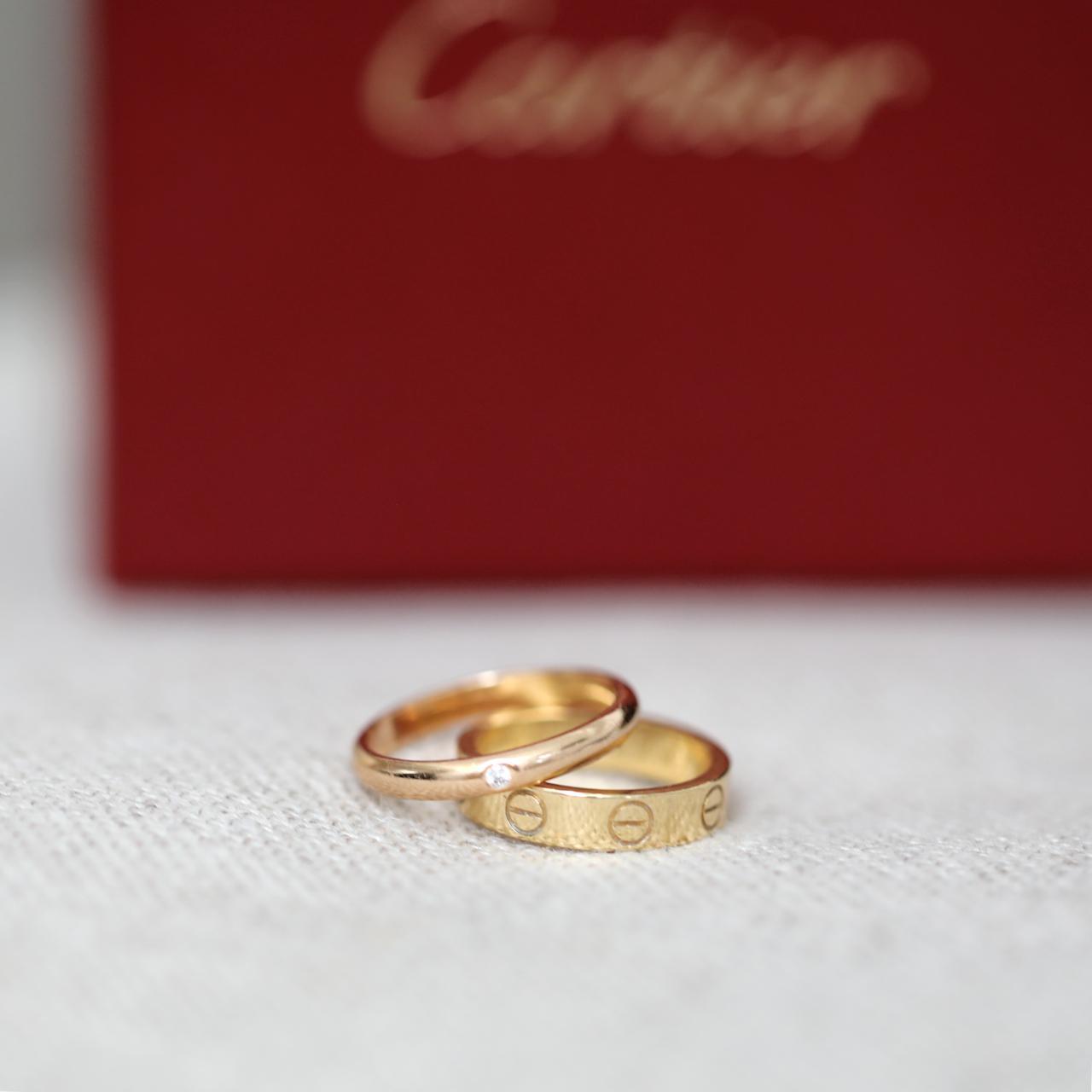 Cartier 1895 hot sale wedding band