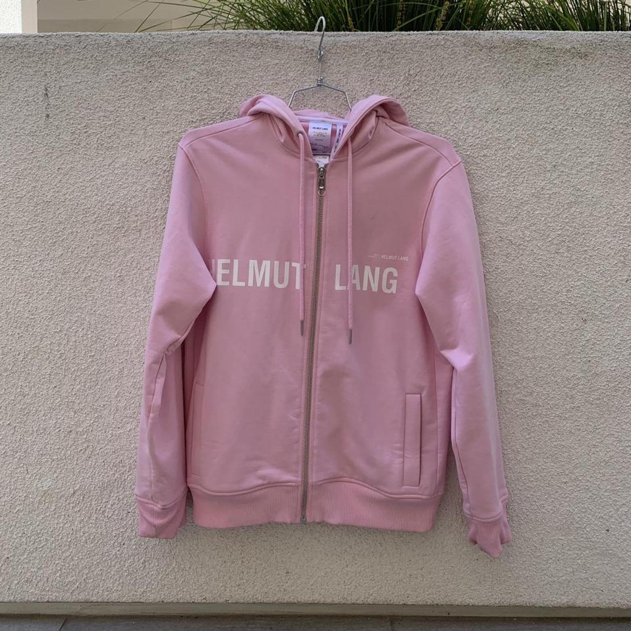 Cutest Pink Helmut Lang Hoodie Size Medium Small