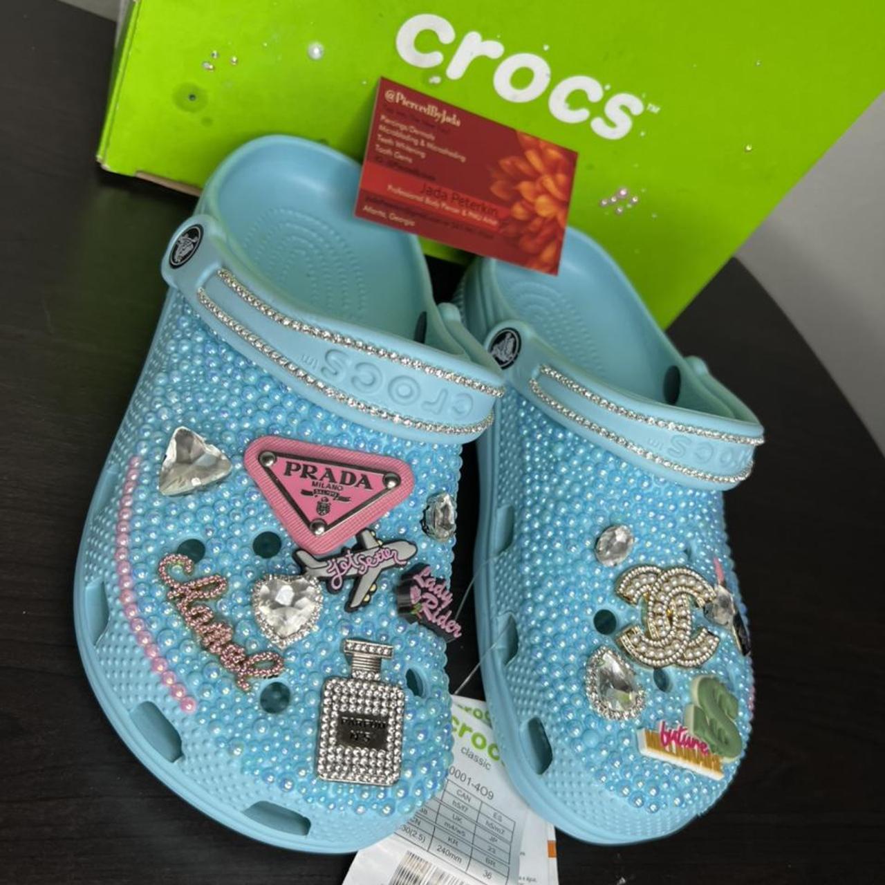 Designer Crocs Prada -  UK