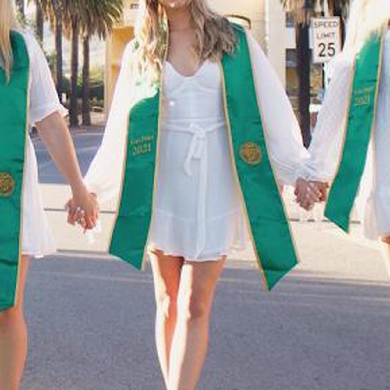 Hello Molly white dress (perfect for grad pics or... Depop