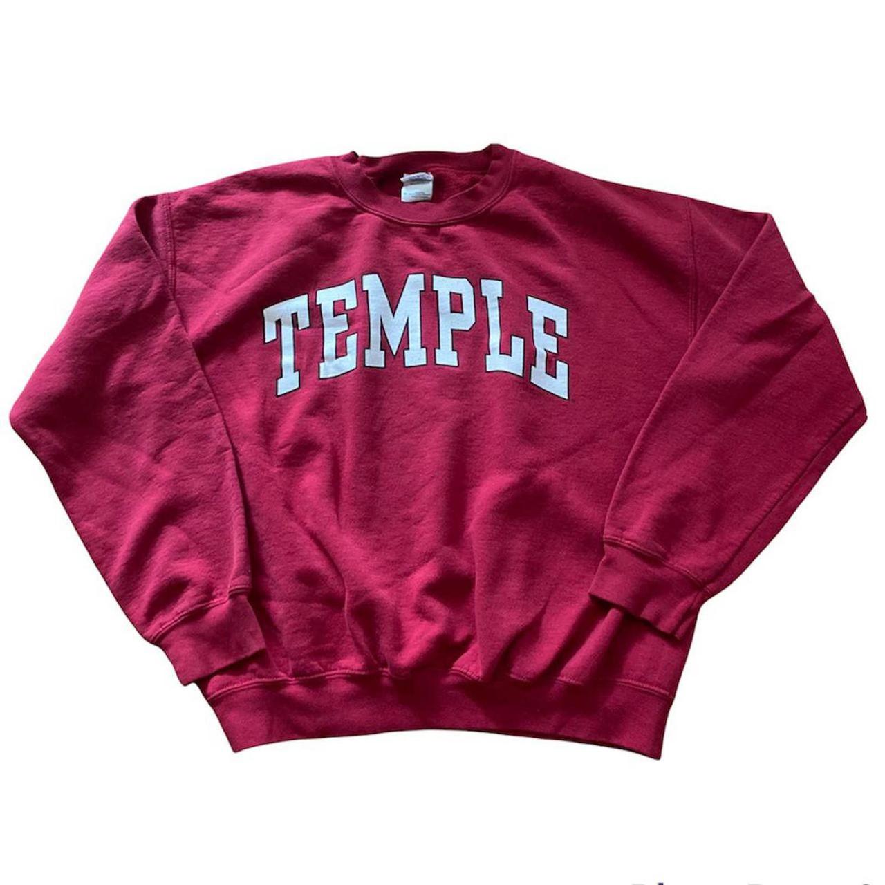 temple university crewneck sweatshirt