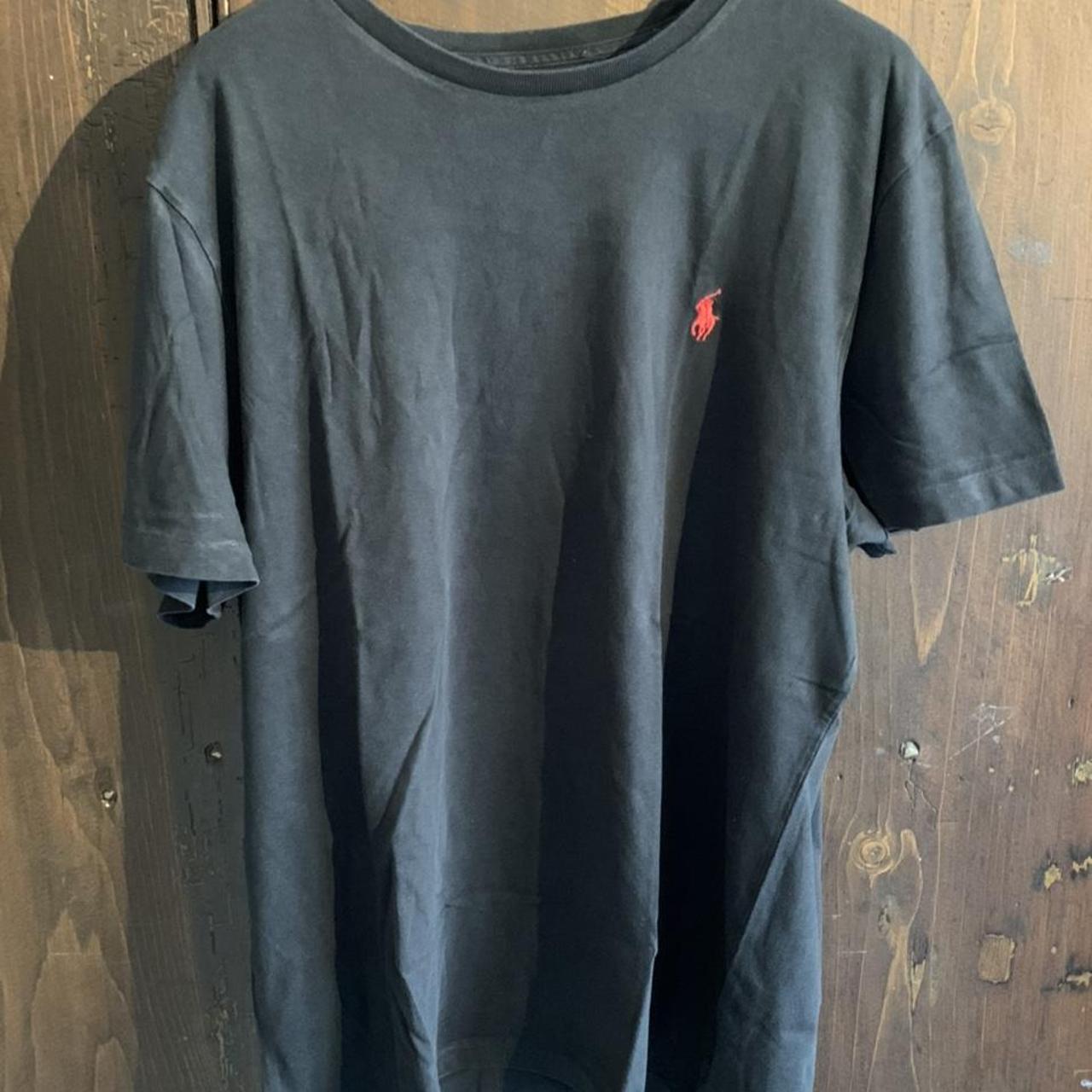 Classic black Polo Ralph Lauren Tee - Depop