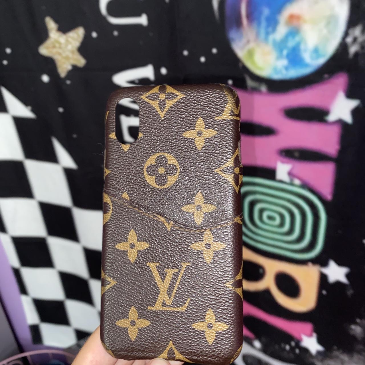 louis vuitton phone case for iphone x. used but just