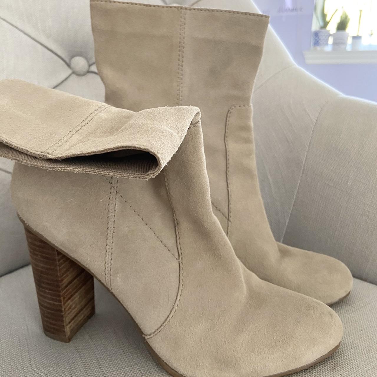 gorgeous nine west leather ankle booties ~ very... - Depop