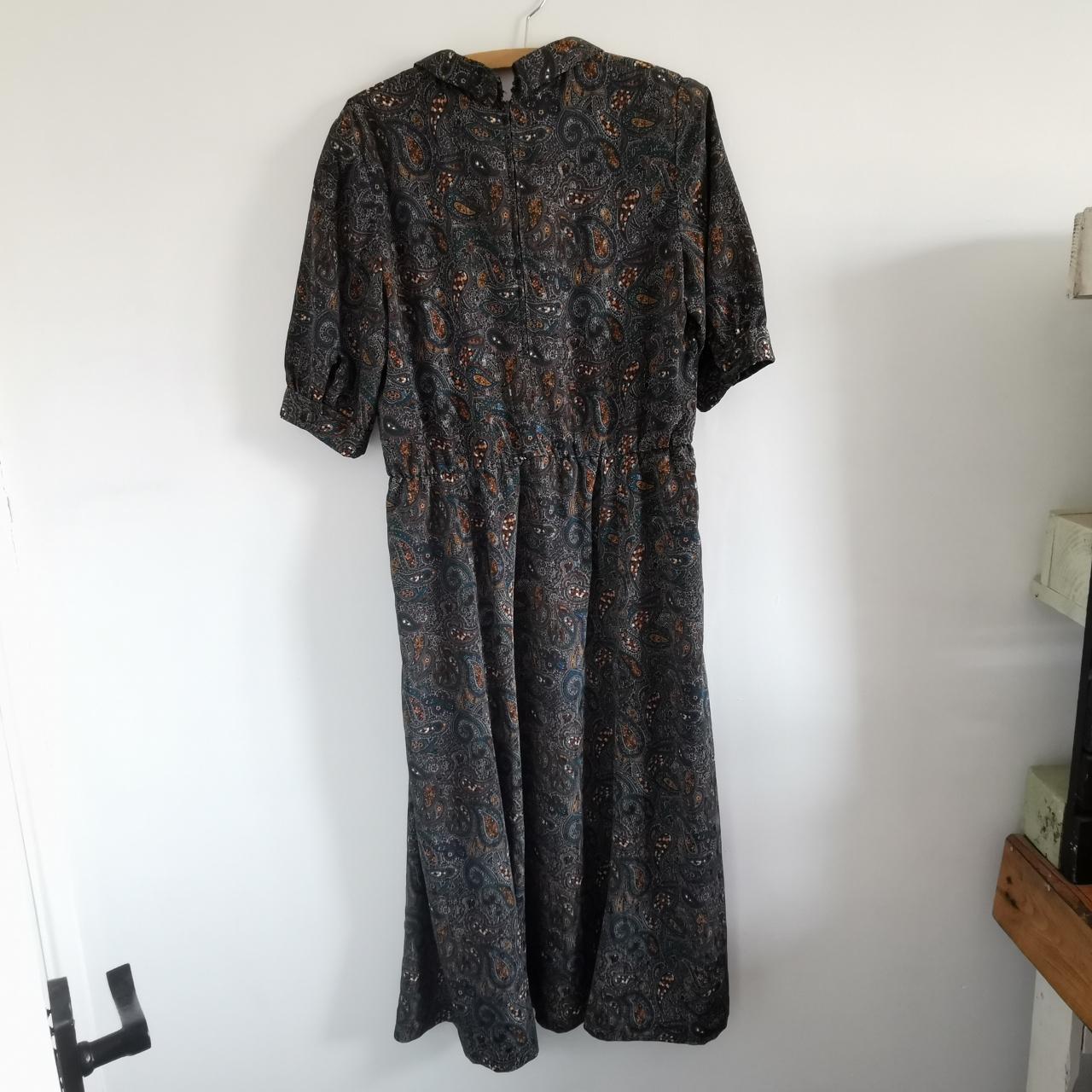 Handmade Paisley Dress - Estimated Size Large -... - Depop