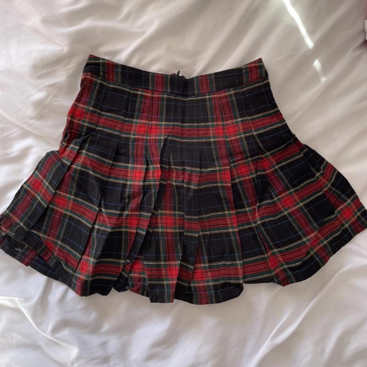 Plaid skirt factorie sale